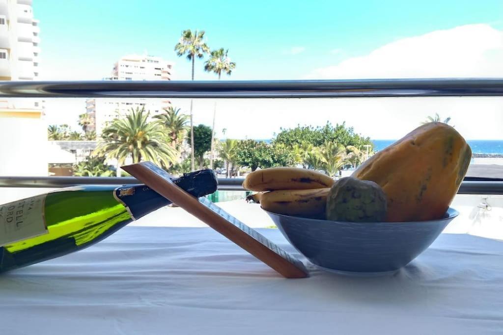 First Line Beach Apartment Пуерто де ла Крус Екстериор снимка